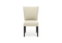 bsch white inch standard seat height side chair   