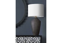 bsmt black table lamp   