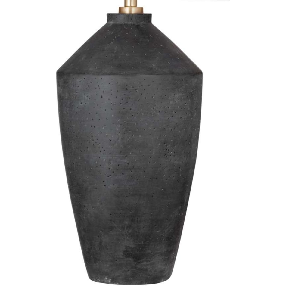 bsmt black table lamp   