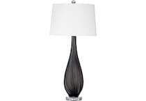 bsmt black table lamp   