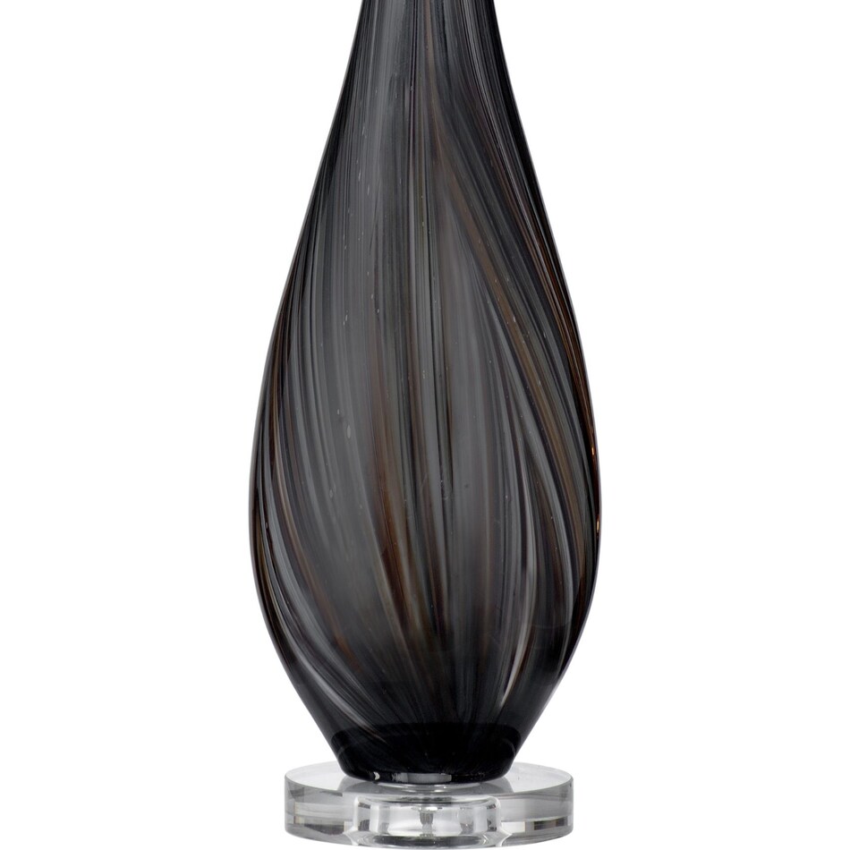 bsmt black table lamp   