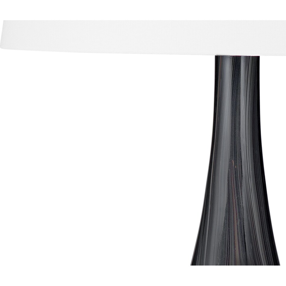 bsmt black table lamp   