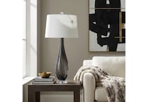 bsmt black table lamp   