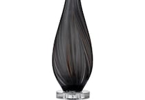 bsmt black table lamp   