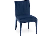 bsmt blue inch standard seat height side chair   