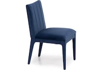 bsmt blue inch standard seat height side chair   