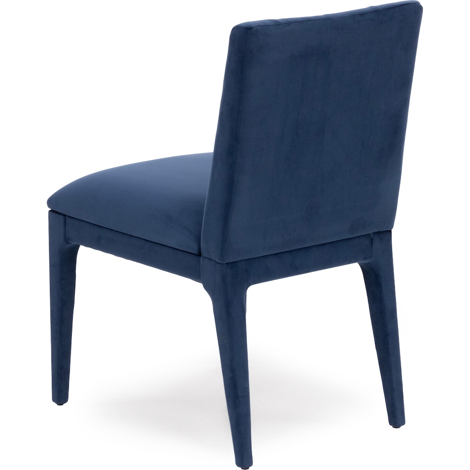 bsmt blue inch standard seat height side chair   