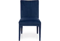 bsmt blue inch standard seat height side chair   