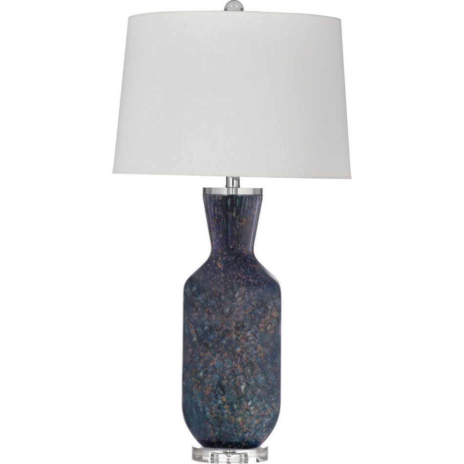 bsmt blue table lamp   