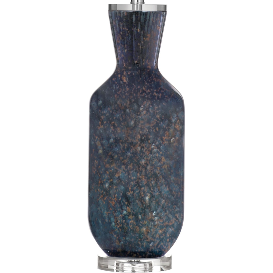 bsmt blue table lamp   