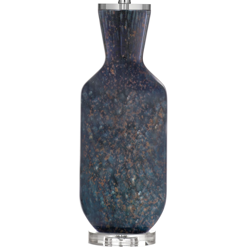 bsmt blue table lamp   