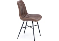 bsmt brown inch standard seat height side chair   