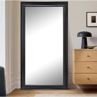 Antique Bronze Beveled Leaner Mirror 45"W x 81"H