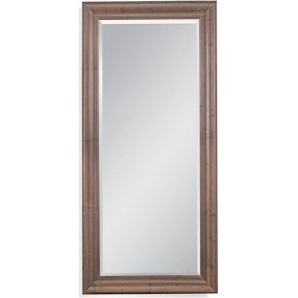 Rustic Barn Beveled Leaner Mirror 38"W x 80"H
