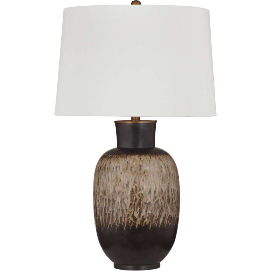 bsmt brown table lamp   