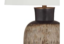 bsmt brown table lamp   