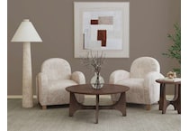 bsmt cream floor lamp   