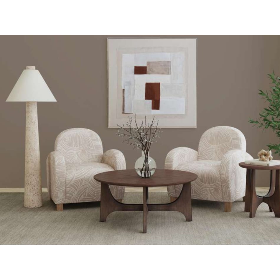 bsmt cream floor lamp   