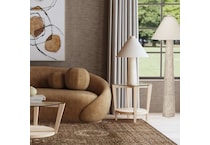bsmt cream floor lamp   