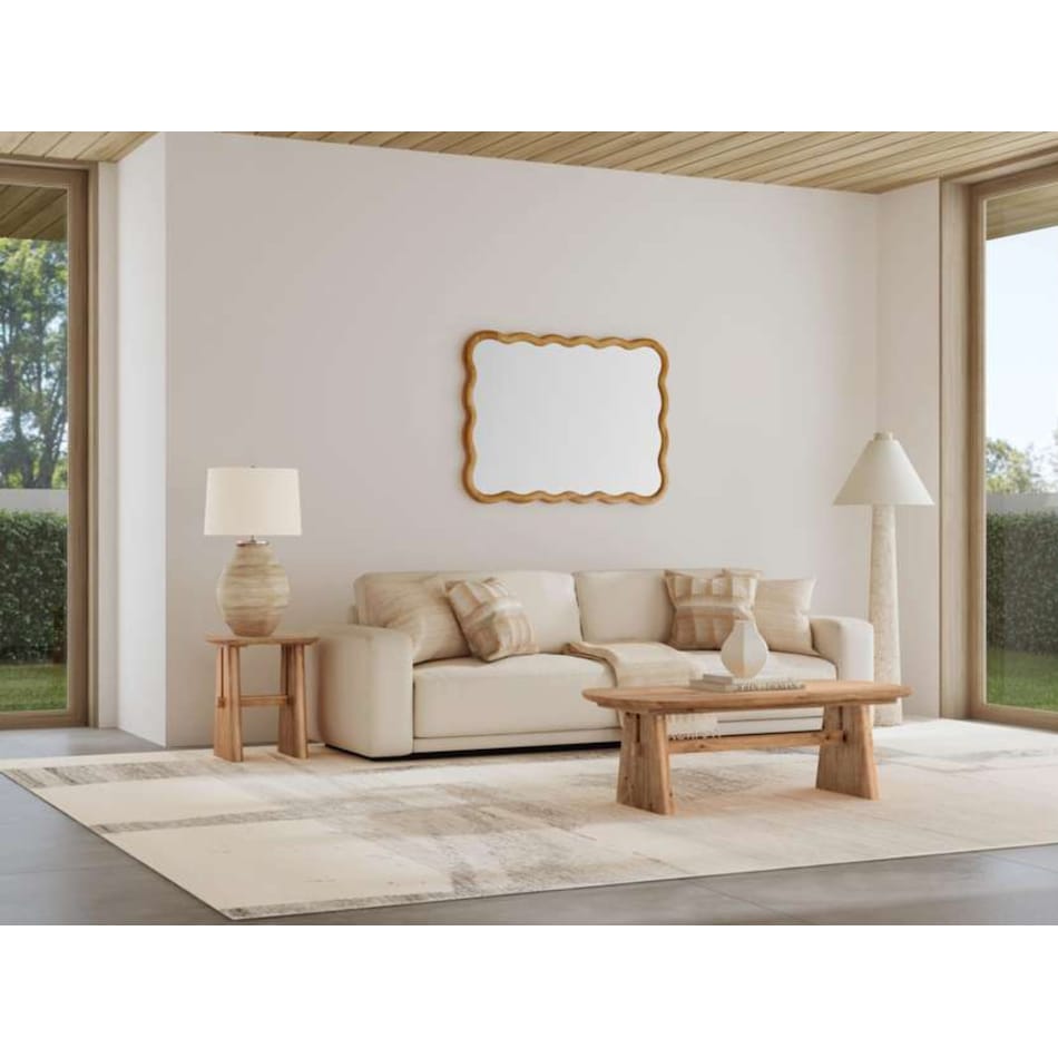 bsmt cream table lamp   