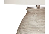 bsmt cream table lamp   