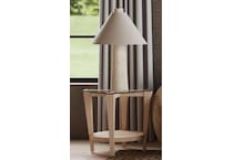 bsmt cream table lamp   