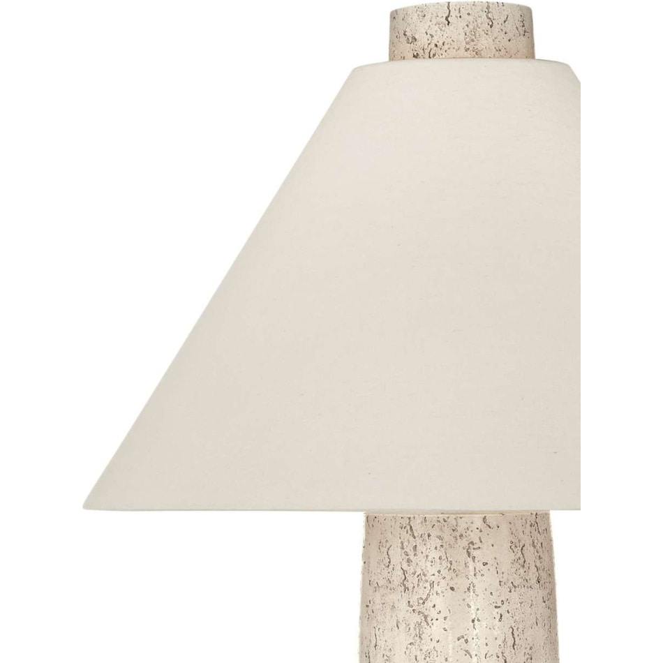 bsmt cream table lamp   