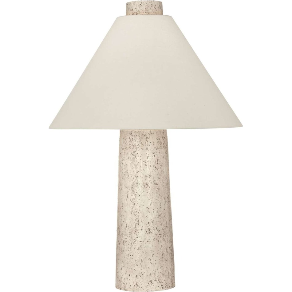 bsmt cream table lamp   