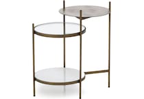 bsmt felicity gold chairside table flc  