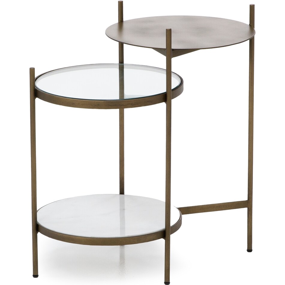 bsmt felicity gold chairside table flc  