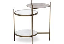 bsmt felicity gold chairside table flc  