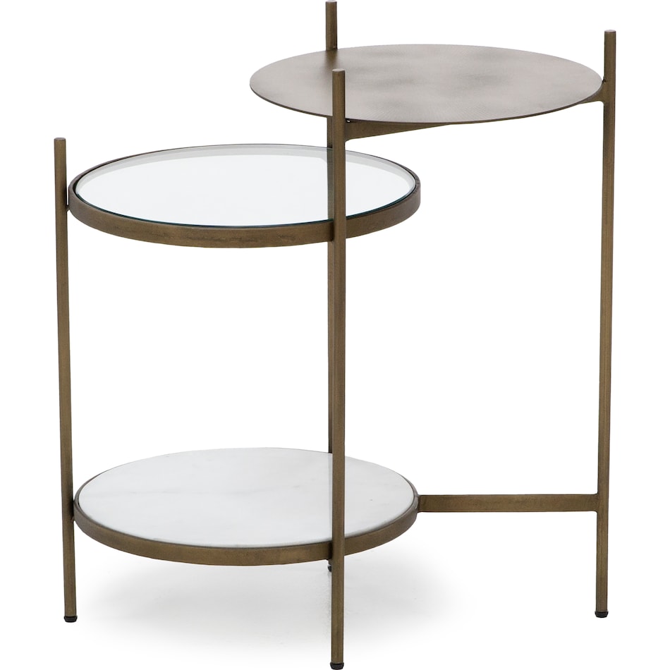 bsmt felicity gold chairside table flc  