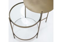 bsmt felicity gold chairside table flc  