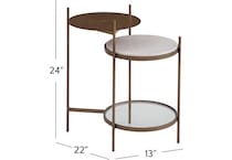bsmt gold chairside table flc  