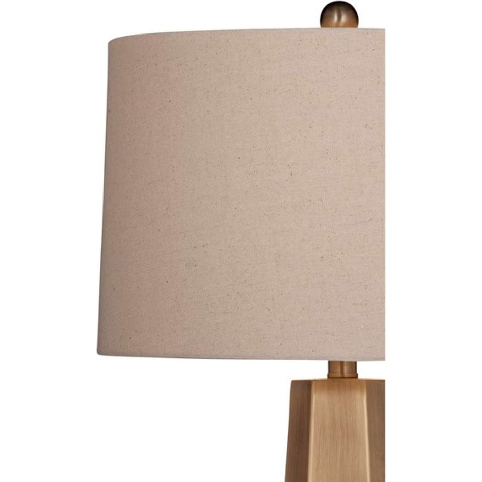 bsmt gold table lamp   