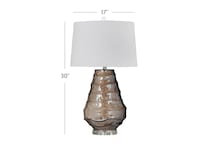 bsmt grey table lamp   