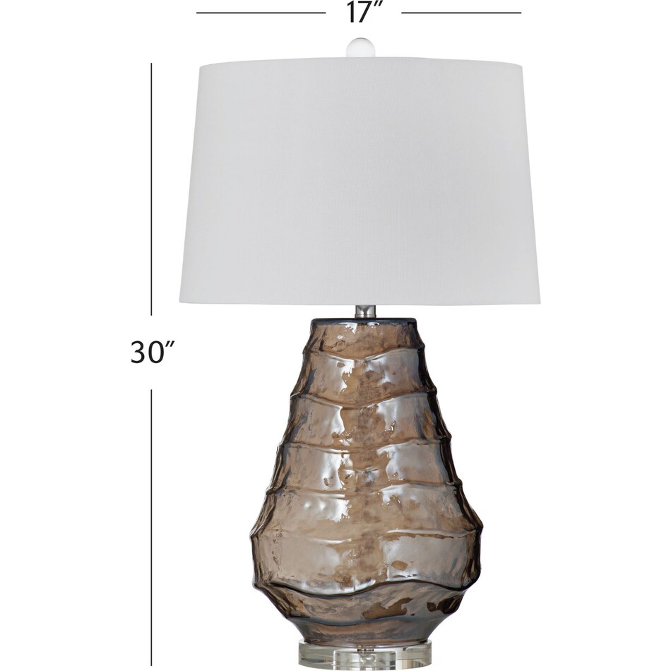 bsmt grey table lamp   