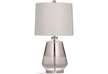 bsmt silver table lamp   