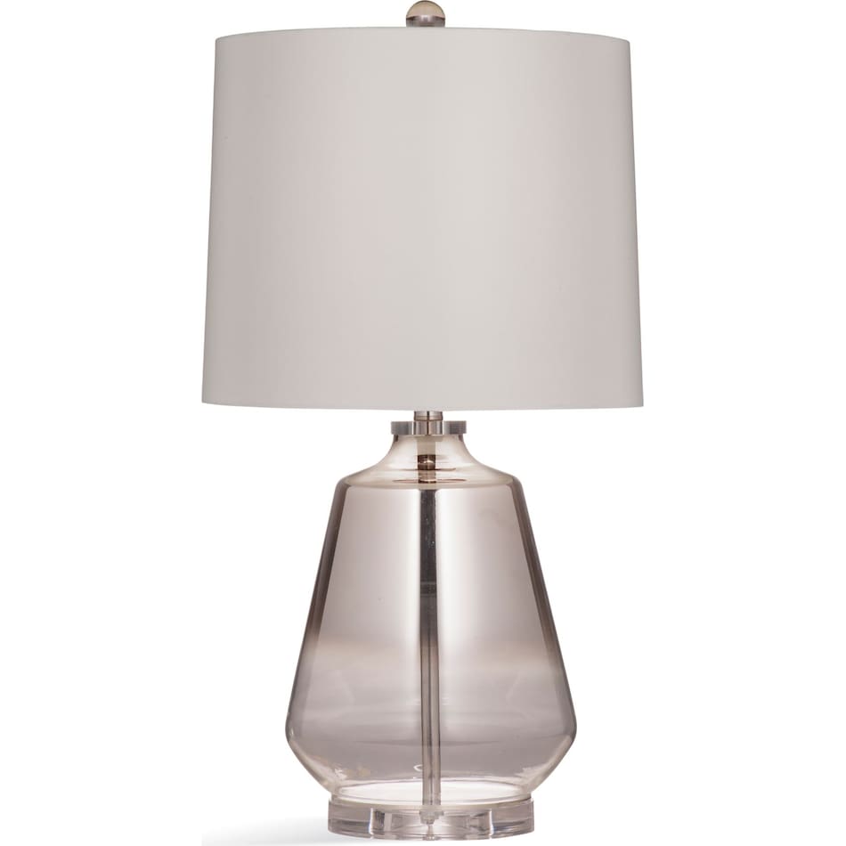 bsmt silver table lamp   