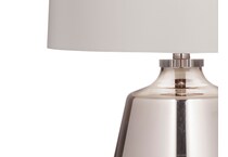 bsmt silver table lamp   