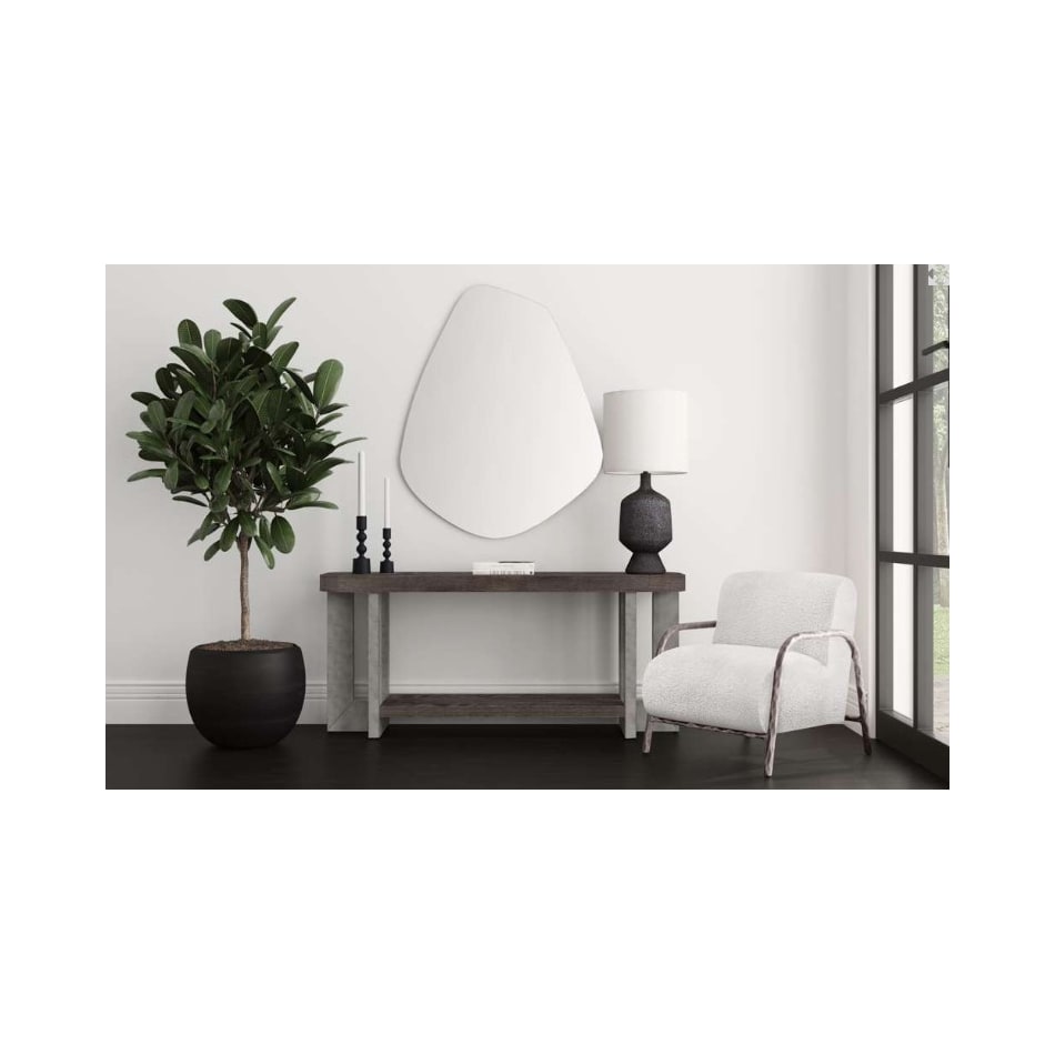 bsmt silver wall mirror   