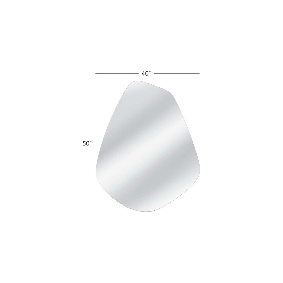 bsmt silver wall mirror   