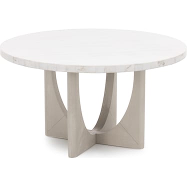 Mae 54" Round Marble Dining Table