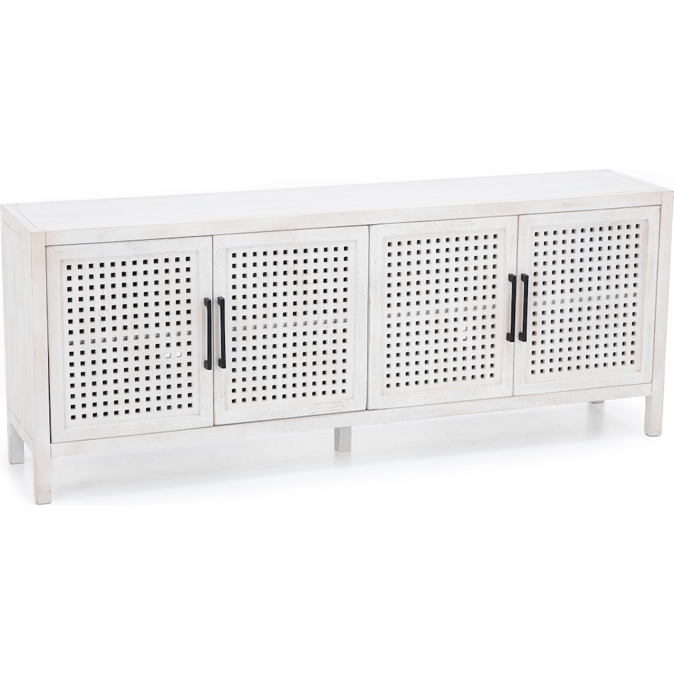 bsmt white buffet server sideboard   