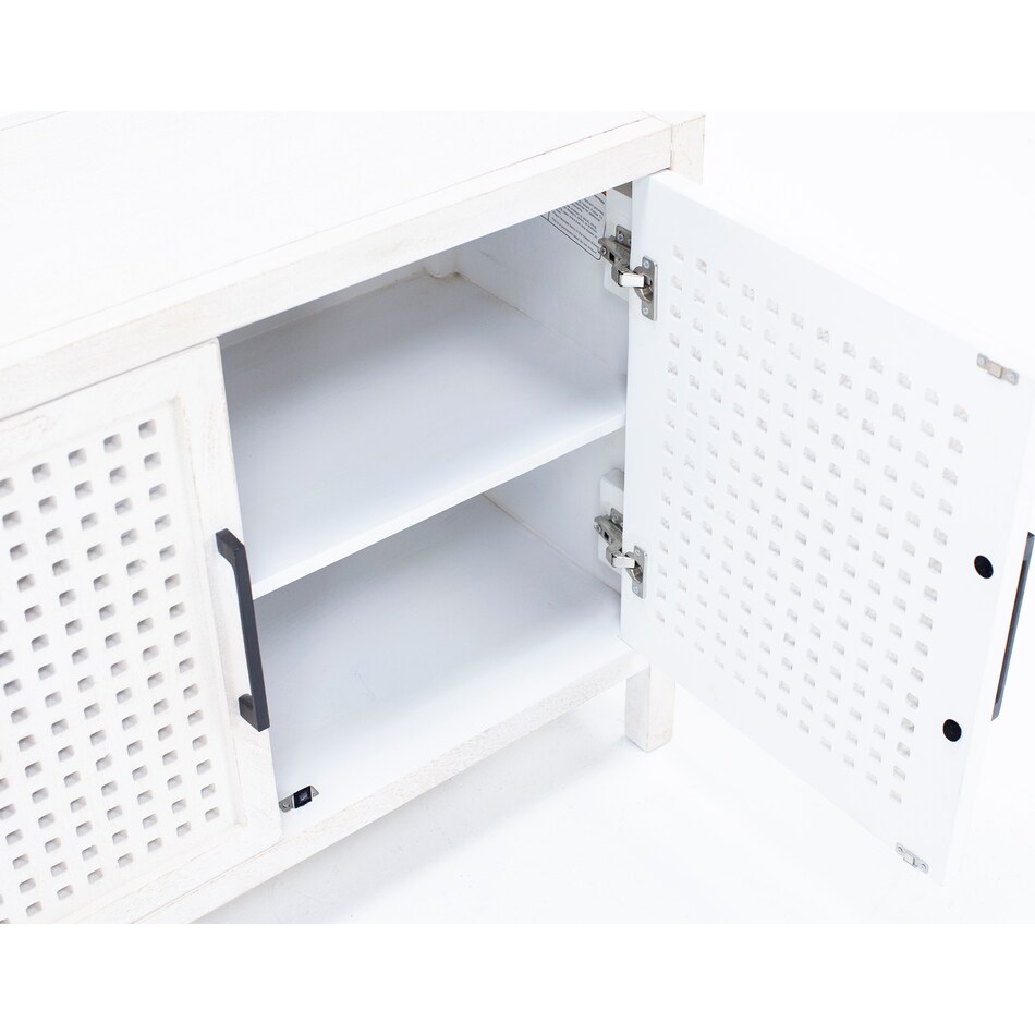 bsmt white buffet server sideboard   