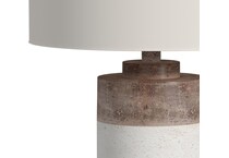 bsmt white table lamp   