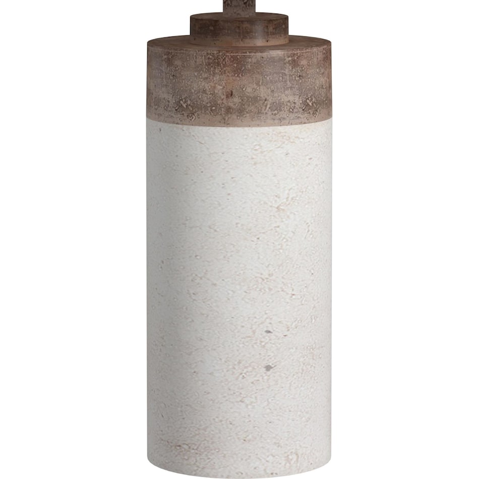 bsmt white table lamp   