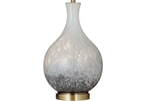bsmt white table lamp   