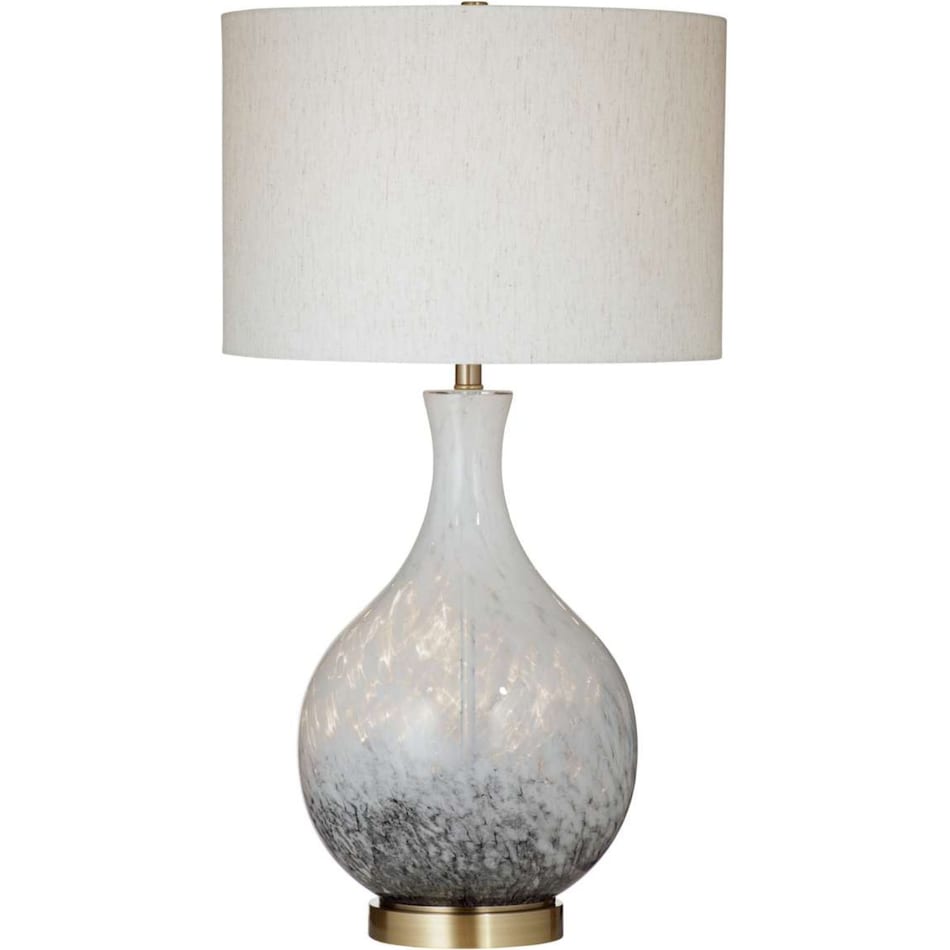 bsmt white table lamp   