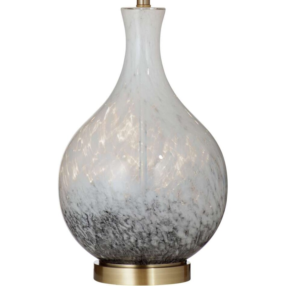 bsmt white table lamp   